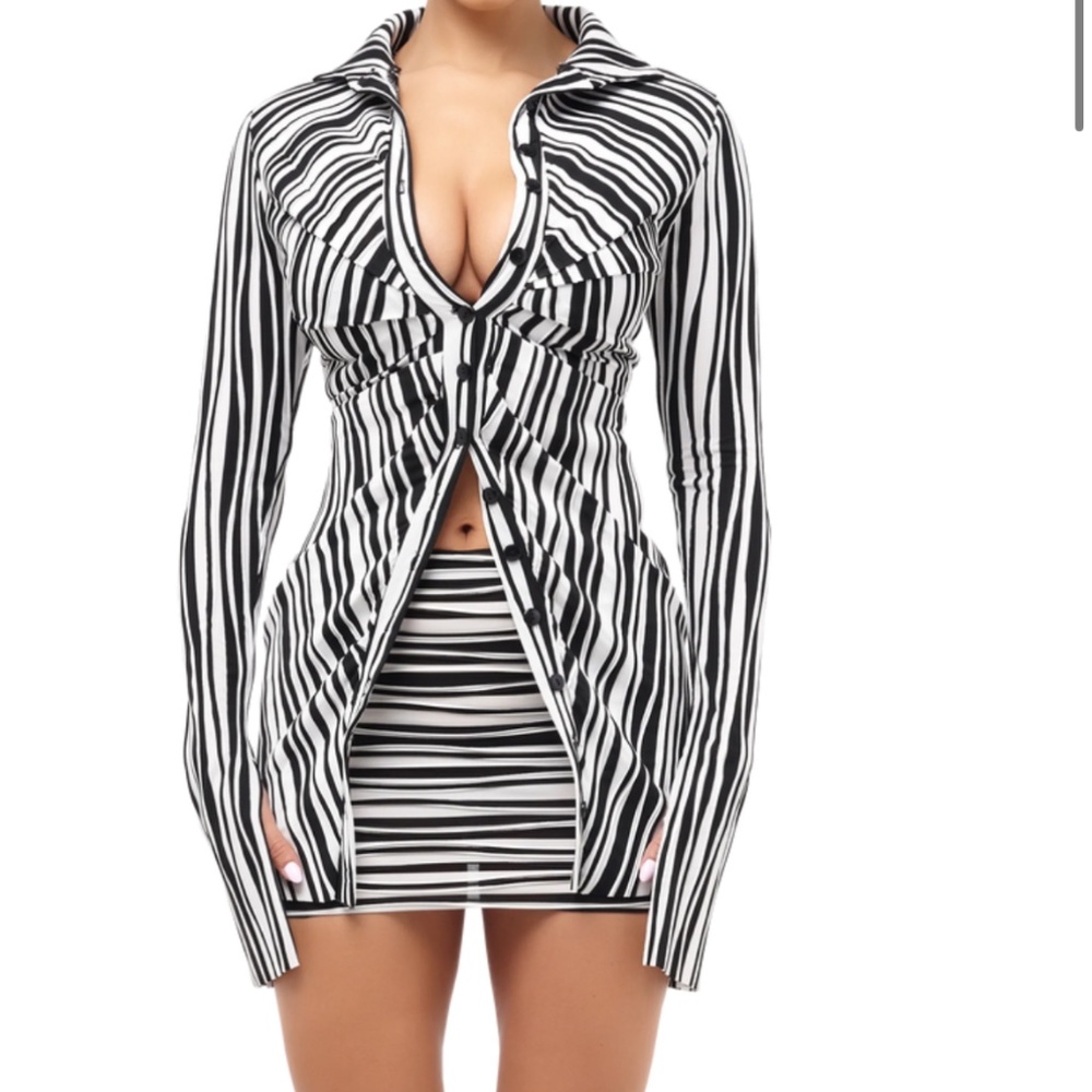 Zebra two piece set